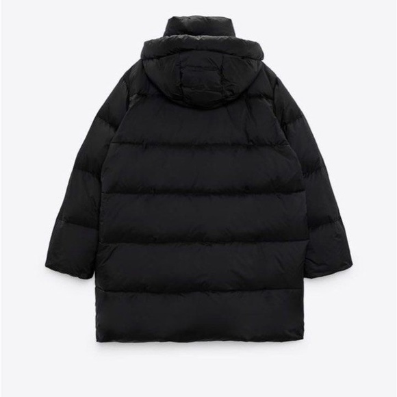 Zara Hooded Puffer Jacket with Water and Wind Protection - Picture 3 of 6